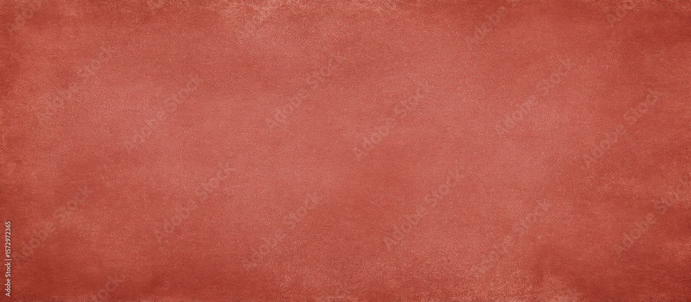 Fototapeta premium matte brick red vintage background, flat tone with subtle age marks, faded and clean look 