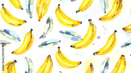 banana seamless pattern