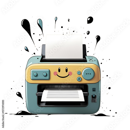 vector illustration of a retro radio