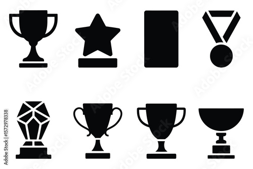 Award trophy star medal recognition achievement winner