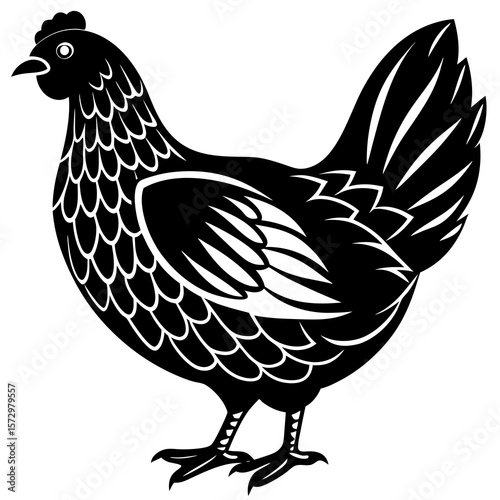 hen and rooster