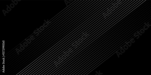 Slant line halftone gradation texture. Fading diagonal stripe gradient background. Black oblique pattern backdrop. Vanishing thin parallel line wallpaper for overlay