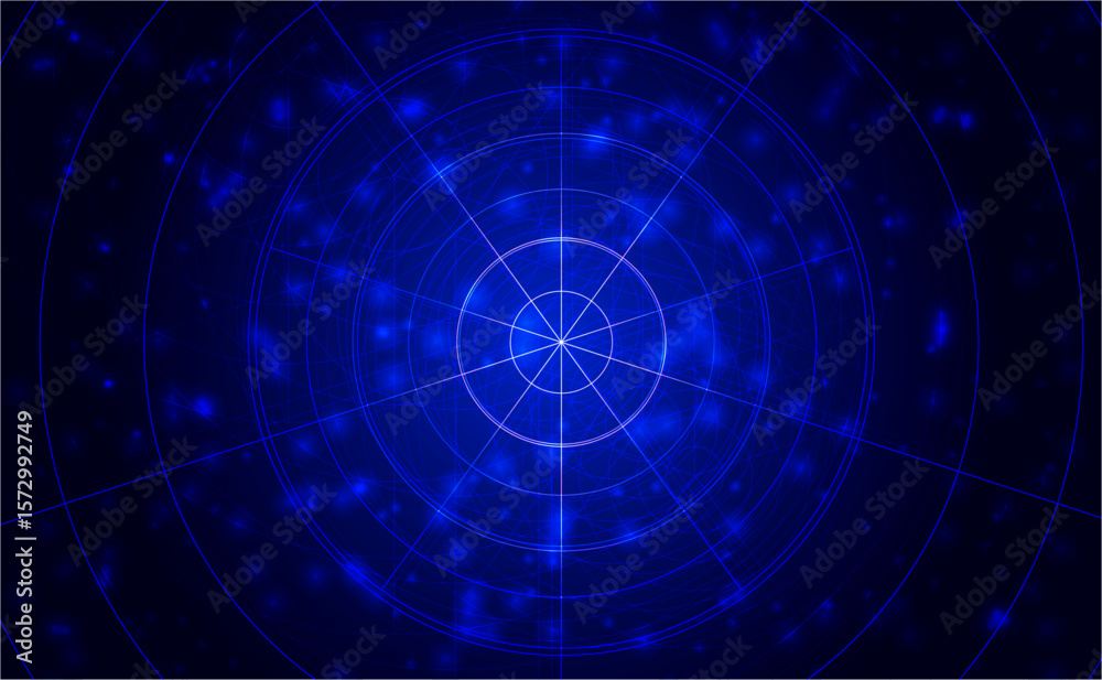 Fototapeta premium abstract Polar Light Background