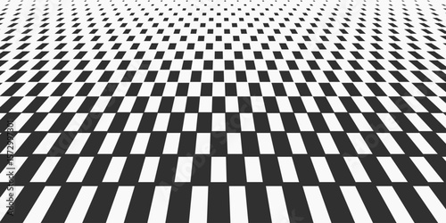 Abstract Vector Halftone Rectangle Pattern Geometric Technology Background. Rectangle Halftone Texture. Minimal Stylish Dynamic Technology Wallpaper