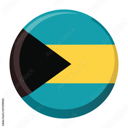 Caribbean Bahamas Flag