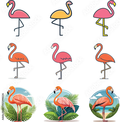 Bahamas Flamingo Icon