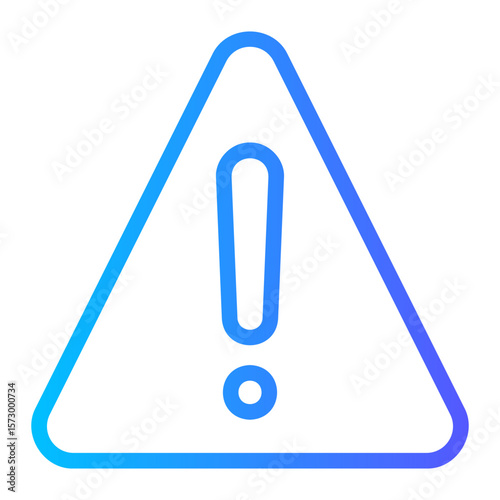 exclamation mark gradient icon