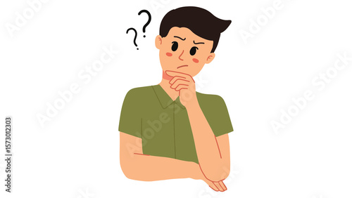 Boy thinking png