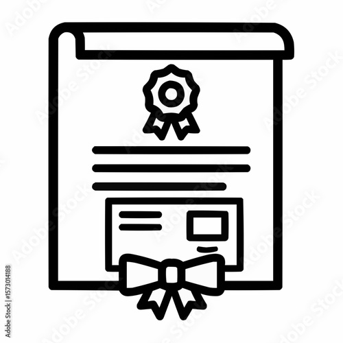 Diploma with check watermark. Unlimited tuition