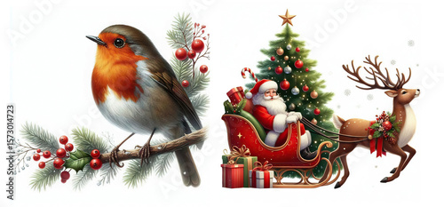 Festive illustration watercolor Christmas, christmas frame christmas flower, arrangement, poinsettia winter flower, decor ,christmas decor, gingerbread man, gingerbread house,  snowflakes