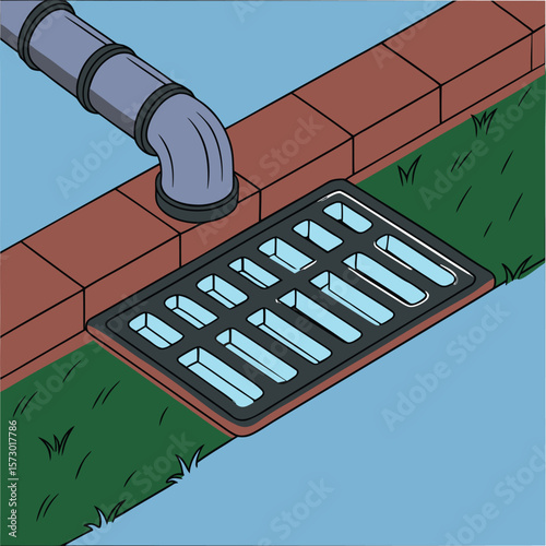 The Hidden Flow of Urban Drainage. Aesthetic Layers of Drainage Design. Architecture Below the Streets. Sustainable Solutions for a Cleaner Tomorrow. Modern Drainage. 