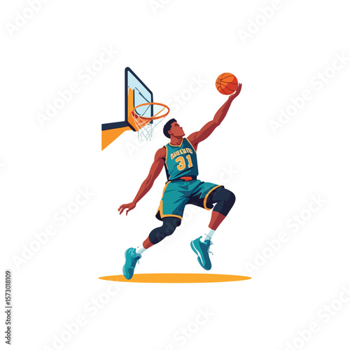  "Jump Shot in Action"