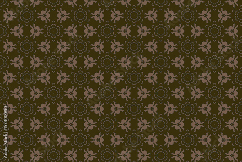 Seamless floral geometric beautiful pattern. Beautiful texture. Elegant design for textile , fabric, wrapping and many more.