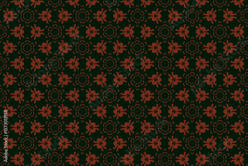 Seamless floral geometric beautiful pattern. Beautiful texture. Elegant design for textile , fabric, wrapping and many more.