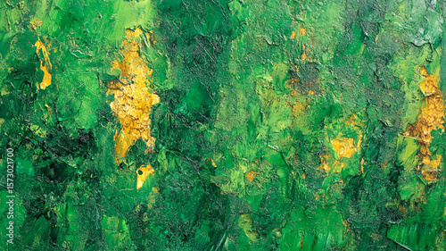 Wallpaper Mural texture of rusty metal painted green abstract art Torontodigital.ca