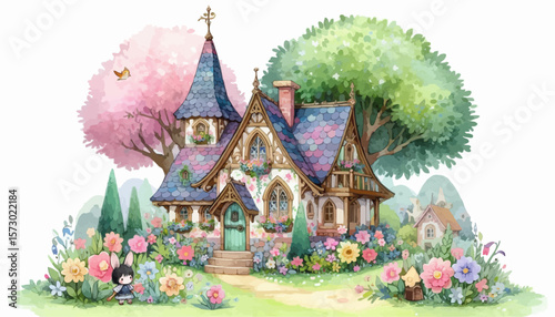 fairy tale castle