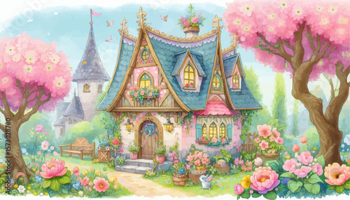 spring in the garden
