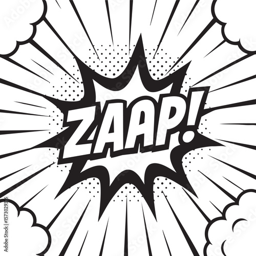 Dynamic Comic Book Smash! Action-Packed Word Art Graphic Design