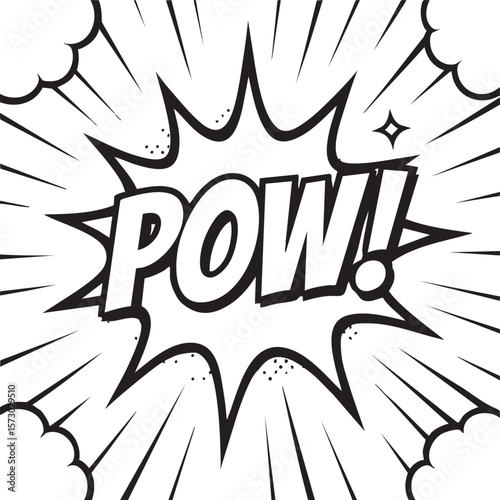 Dynamic Comic Book Smash! Action-Packed Word Art Graphic Design