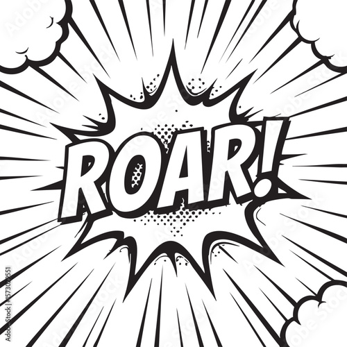 Dynamic Comic Book Smash! Action-Packed Word Art Graphic Design