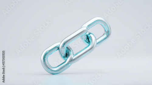Metallic Chain Connection: Digital Network Security