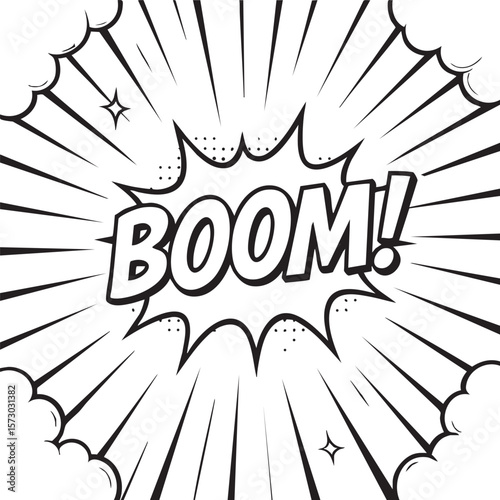 Dynamic Comic Book Smash! Action-Packed Word Art Graphic Design