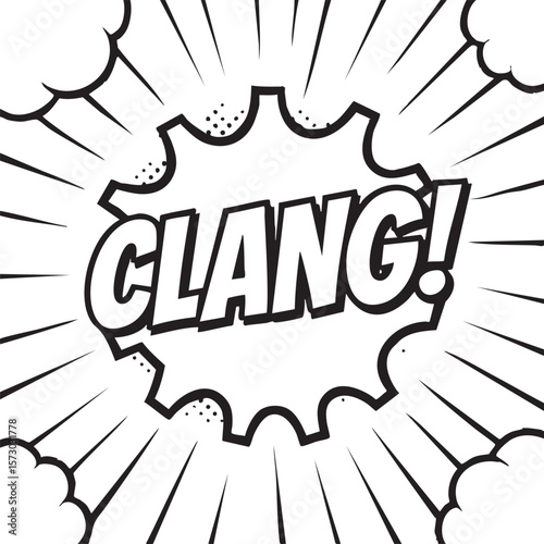 Dynamic Comic Book Smash! Action-Packed Word Art Graphic Design