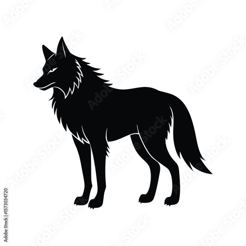 wolf vector illustration