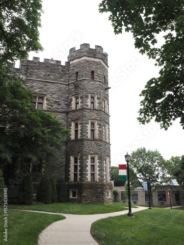 The campus of Arcadia University in Cheltenham Township, Glenside, PA.