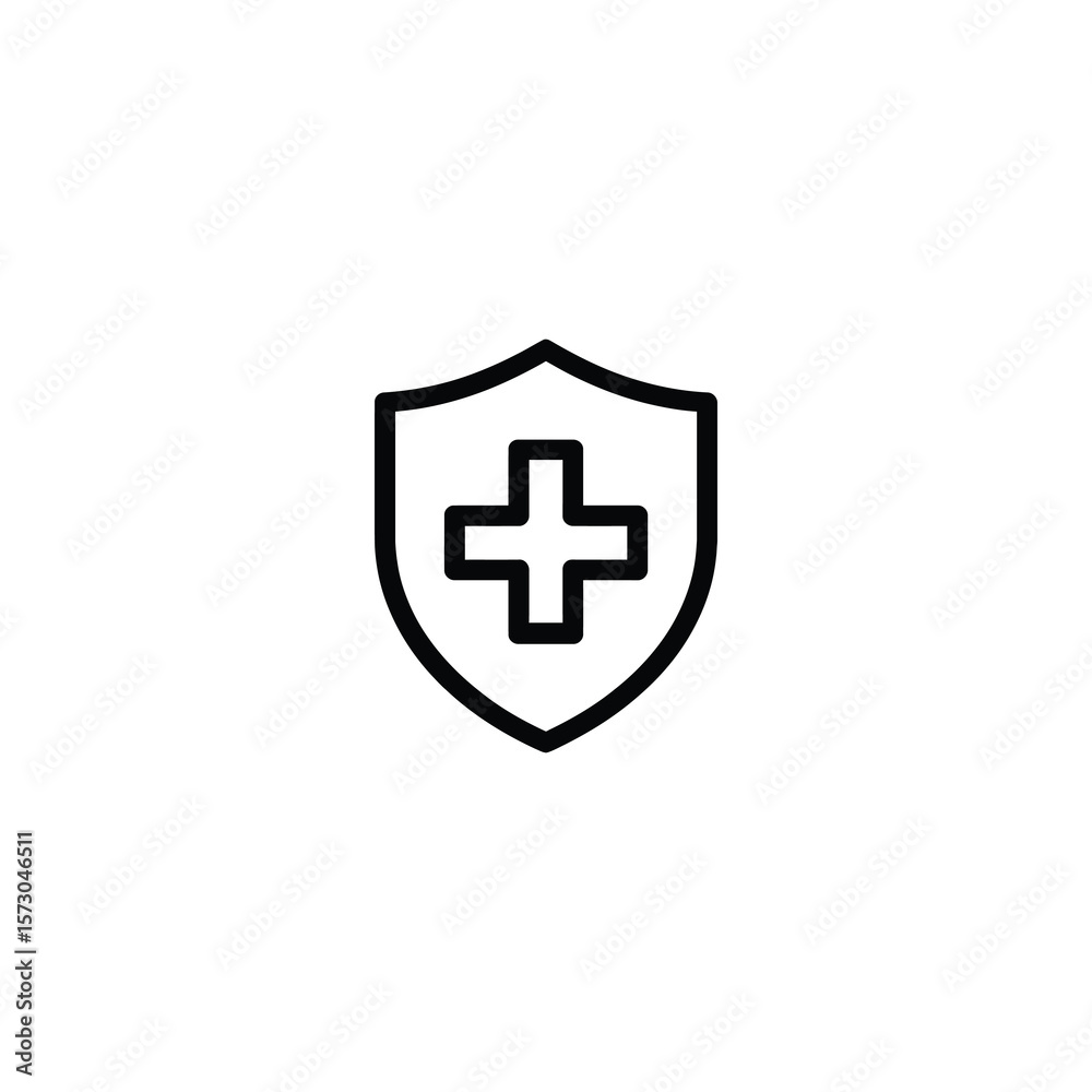 Medical Shield Icon