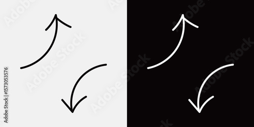 シンプルな手描き感情のセット