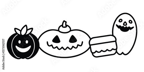 halloween pumpkin monster