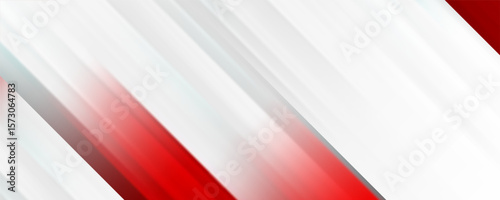 banner background. colorful. red gradation. combination gray and white silver. abstract . trendy