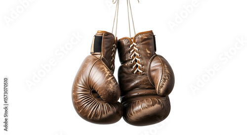 Vintage boxing gloves