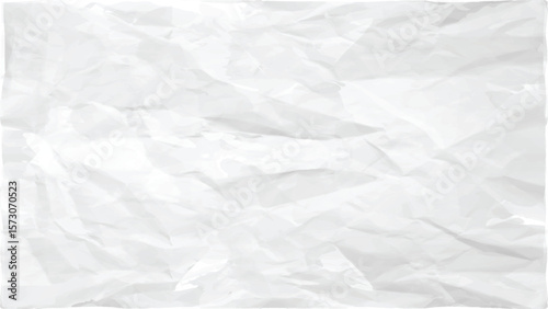 White Paper Texture background. Crumpled white paper abstract shape background with space paper recycle for text.