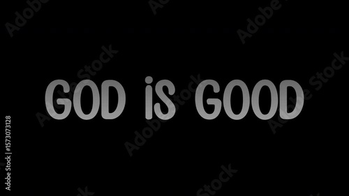 3d color text  animation on a transparent background. Suitable for marketing materials, holiday cards, or social media graphics. 4k.