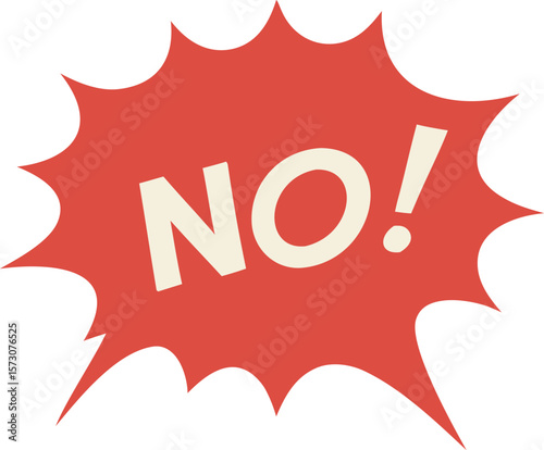 Red speech bubble with no text isolated on white background, isolated on transparent background