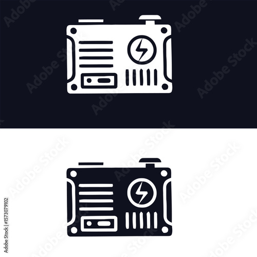 retro radio icon