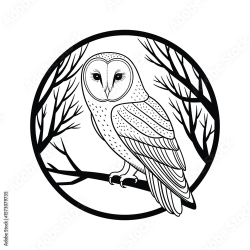 vector illustration of a bird
