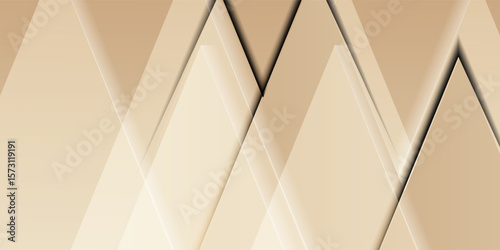 Elegant geometric background with overlapping diamond shapes and smooth beige gradients, perfect for modern design projects. modern trendy design