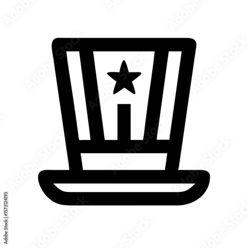 uncle sam hats icon