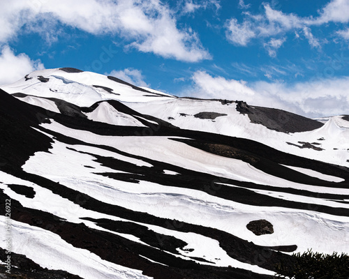 snowy mountain landscape