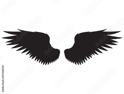DEVIL WINGS SILHOUETTE