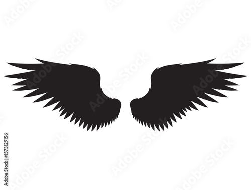 DEVIL WINGS SILHOUETTE