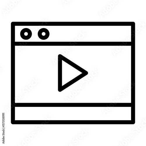 Free Download video vector icon - GFXLoad