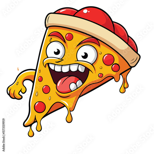 Pizza vector illustration art