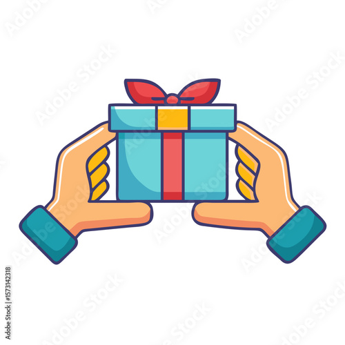 Sparkling Celebration Gift Box with Ribbon