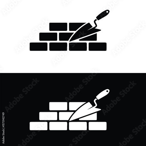 vector illustration of a construction site