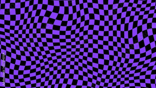 purple and white checkepurple wavy background pattern with optical illusion, template cool abstract geometric animation