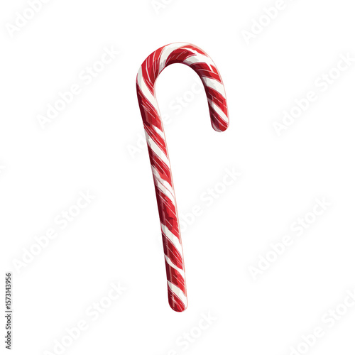 candy cane isolated